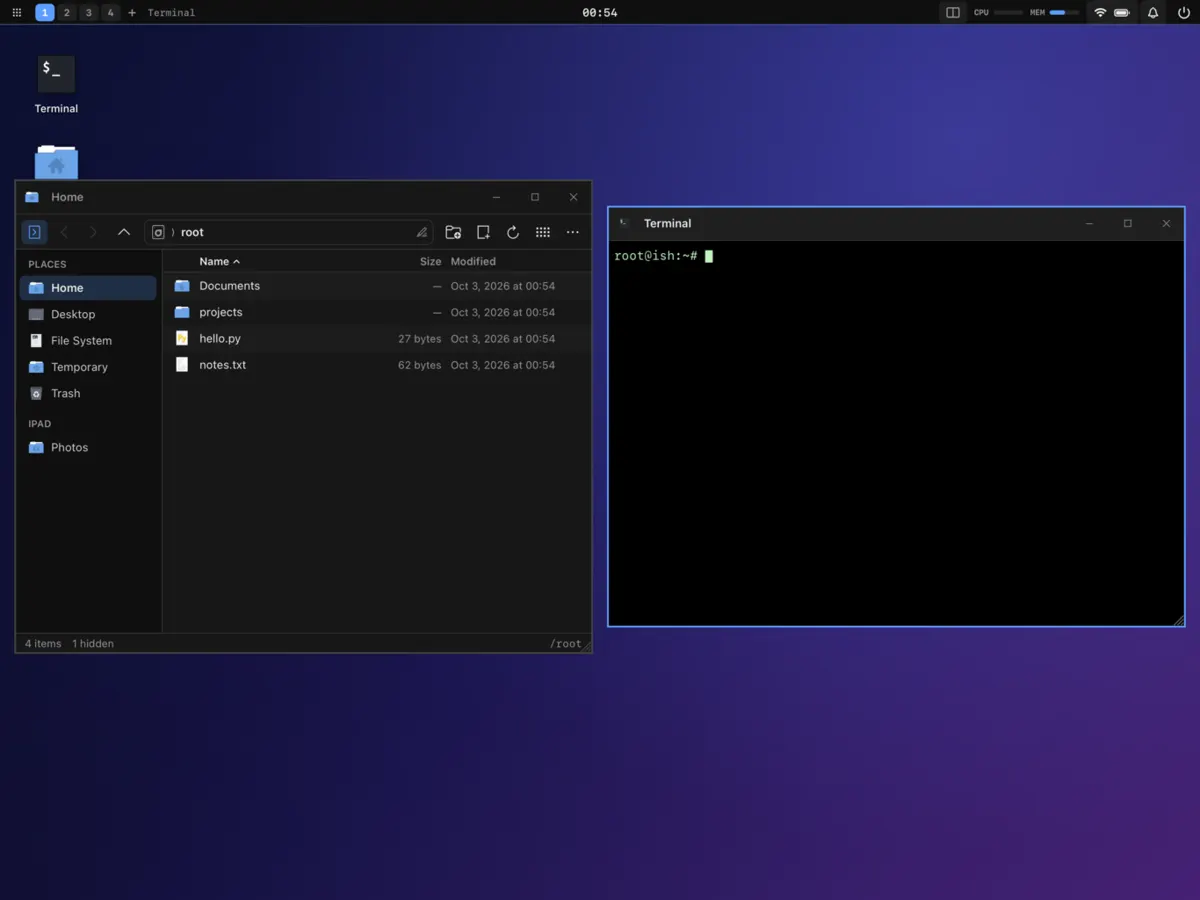 The keyboard-first tiling layout with gaps and borders